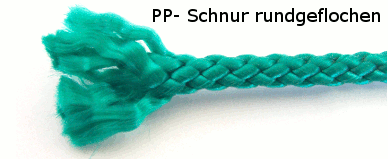 pp Schnur rundgeflochten