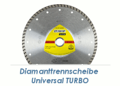 125 x 1,9mm  Diamanttrennscheibe Universal Turbo (1 Stk.)