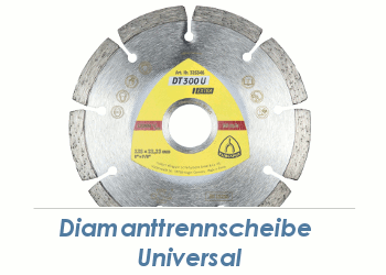 115 x 1,6mm  Diamanttrennscheibe Universal (1 Stk.)