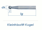 3mm HM-Kleinfr&auml;sstift Kugel (1 Stk.)