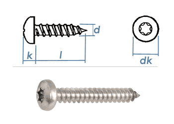 100 Stück Blechschrauben Linsenkopf 5,5x25 galv. verzinkt - Schrauben  kaufen im Shop von Schrauben Direkt