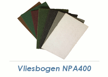 K320 Vliesbogen sehr fein Korund dunkelgrün - NPA400 (1 Stk.)
