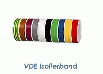 15mm VDE Isolierband rot - 10m Rolle (1 Stk.)