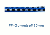 10mm PP Gummiseil Bunt (je 1 lfm)