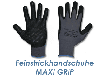 Feinstrickhandschuhe Maxi Grip - Gr. 8 (M)