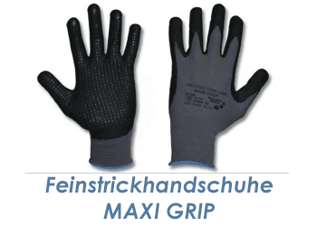 Feinstrickhandschuhe Maxi Grip - Gr. 9 ( L)