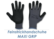 Feinstrickhandschuhe Maxi Grip - Gr. 9 ( L)