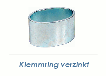 8mm Seil Klemmring verzinkt (1 Stk.)