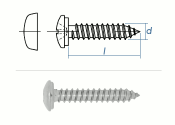 Haco Blechmutter Schnappmutter ø 4,2 mm 3,0-3,9 mm Federstahl verzinkt