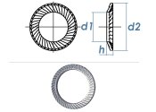 M5 Schnorr® Sicherungsscheibe Typ S verzinkt (100 Stk.)