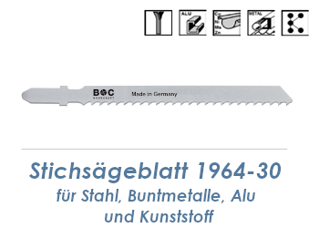 3 x 75mm Stichs&auml;geblatt 1964-30 f&uuml;r Stahl, Alu, Buntmetall, Kunststoff  (1 Pkg. = 5 Stk.) (1 Stk.)//AUSL//