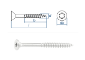 6 x 100mm Spanplattenschrauben TG TX Stahl verzinkt (10...