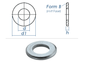 37mm Unterlegscheiben DIN125 Form B Stahl verzinkt (1 Stk.)