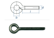 M5 x 40mm Ringschrauben Edelstahl A2 (1 Stk.)