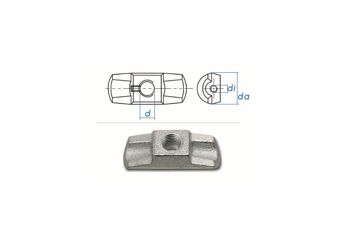 XPOtool Mutternsprenger 2tlg. Satz 12-16mm/16-22mm, Stahl, mechanisch