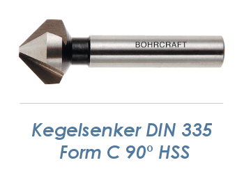 20,5mm HSS Kegelsenker  90° Rundschaft  DIN335C  (1 Stk.)