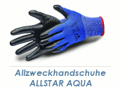 Allzweckhandschuhe Nitril Allstar Aqua schwarz Gr. 9 (L)...