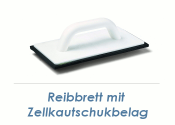 280 x 140mm Reibbrett mit Zellkautschukbelag Till Latex...