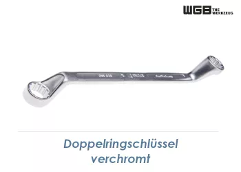SW24 x 27 WGB Doppelringschlüssel verchromt (1 Stk.)