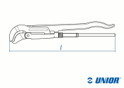 550mm UNIOR Rohrzange 482/6  max. 2" (1 Stk.)