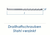 3,5 x 40mm Drallhaftschrauben verzinkt (100g = ca. 43 Stk.)