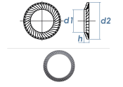 M12 Schnorr® Sicherungsscheibe rostbeständig (1...