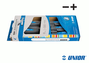 Schlitz/PH UNIOR Schraubendreherset 5-teilig mit 3K-Griff (1 Stk.)