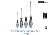 PZ WGB Schraubendreher Set 4-teilig mit 2K-Griff (1 Stk.)