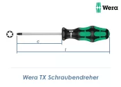 TX10 Wera Schraubendreher 367 (1 Stk.)