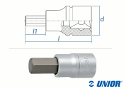 SW7 UNIOR ISK Steckschlüssel mit 1/2" Antrieb...