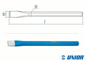 250mm UNIOR Flachmeissel 660/6A (1 Stk.)