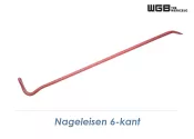 800mm WGB Nageleisen 6-kant (1 Stk.)