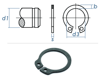 65mm Sicherungsring Aussen DIN471  (1 Stk.)