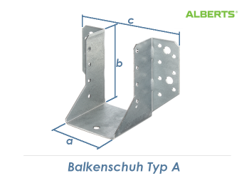 64 x 98mm Balkenschuh Aussen (1 Stk.)