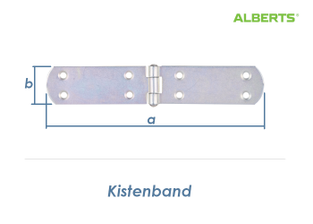 Stabilit Kreuzgehänge (Maße Band: 500 x 38 mm, Verzinkt)