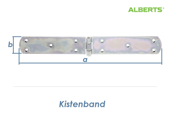 300 x 40mm Kistenband verzinkt (1 Stk.)