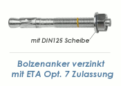 M8 x 85mm Bolzenanker verzinkt - ETA Opt. 7 (1 Stk.)