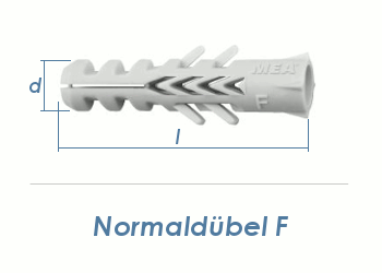 4 x 20mm Normaldübel F (100 Stk.)