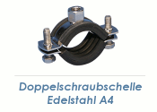 11-15mm (1/4") Schraubrohrschellen M8/M10 Edelstahl...