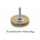 100 x 8-10 x 0,2mm Schaft-Rundbürste gewellt Einzeldraht Messing (1 Stk.)