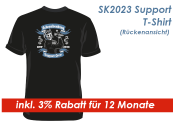 SK2021 Support Shirt Gr. L / Schwarz --  inkl. 3% Rabatt f&uuml;r 12 Monate -- (1 Stk.)