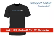 SK2026 Support Shirt Gr. L / Schwarz --  inkl. 3% Rabatt...