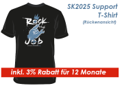SK2025 Support Shirt Gr. XL / Schwarz -- inkl. 3% Rabatt...