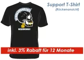 SK2026 Support Shirt Gr. XXL / Schwarz --  inkl. 3%...