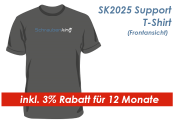 SK2024 Support Shirt Gr. M / Grau --  inkl. 3% Rabatt für 12 Monate -- (1 Stk.)