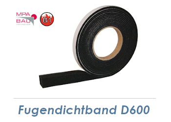 Fugendichtband D600 15/5-15mm 4,3m Rolle (1 Stk.) //AUSL//