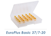 Sortimentskasten EuroPlus Basic 37/7-20 transparent (1 Stk.)