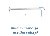 4,5 x 60mm Aluminiumnägel Linsenkopf  (10 Stk.)