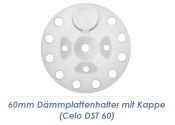 60mm Dämmplattenhalter mit Kappe f. 6mm Schrauben...