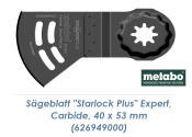 40 x 53mm Metabo HM S&auml;geblatt Starlock Plus f&uuml;r...